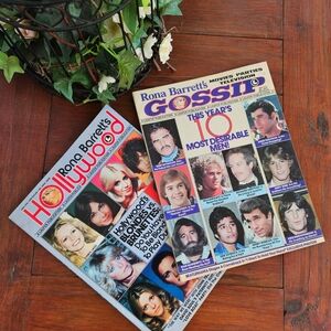 1970s Gossip Magazines Rona Barrett